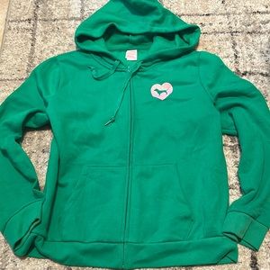 Victorias Secret Pink Originals, green XL sweatshirt